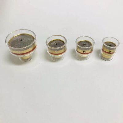 WP17/18/26 TIG Soudage Torche Pièces détachées Douille de quartz clair 16 pour l'efficacité