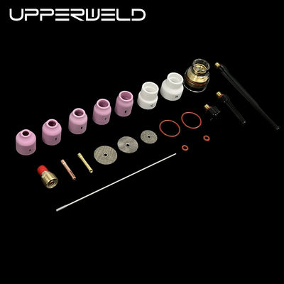 27PCS TIG accessoires de torche de soudage pour WP-9/20 2,4 mm de diamètre buse en céramique inclus