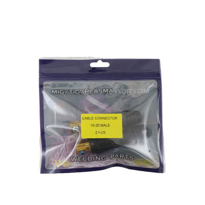 10-25 Homme 100A-200A connecteur de câble de soudage en cuivre de type européen pour machine de soudage