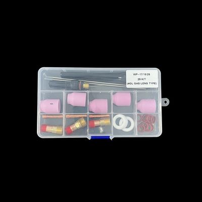 Réalisez des soudures TIG parfaites avec des accessoires de torche de soudage TIG UPPERWELD 29PCS et des lentilles à gaz