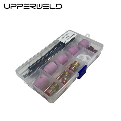 Réalisez des soudures TIG parfaites avec des accessoires de torche de soudage TIG UPPERWELD 29PCS et des lentilles à gaz