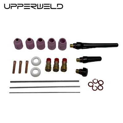 Réalisez des soudures TIG parfaites avec des accessoires de torche de soudage TIG UPPERWELD 29PCS et des lentilles à gaz