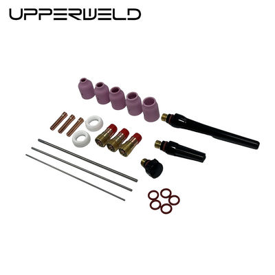Réalisez des soudures TIG parfaites avec des accessoires de torche de soudage TIG UPPERWELD 29PCS et des lentilles à gaz