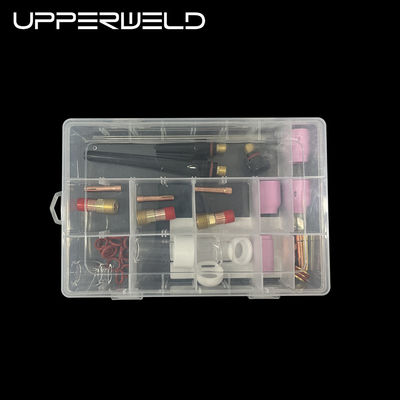 53N Pièces détachées TIG à buse en céramique et transparente 38PCS accessoires de torches de soudage TIG