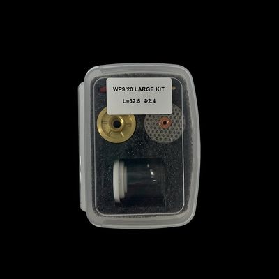 WP-9/20 TIG accessoires de soudage Kit de buse de quartz Torche pièces détachées grandes tasses en verre Kit