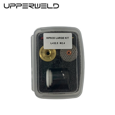 WP-9/20 TIG accessoires de soudage Kit de buse de quartz Torche pièces détachées grandes tasses en verre Kit