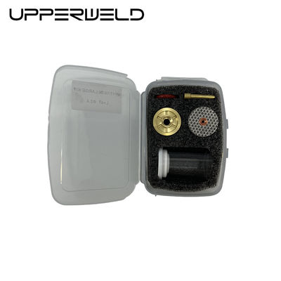WP-17/18/26 TIG Soudage Torche Pièces détachées Grand kit de buse de quartz et adaptateur de collier