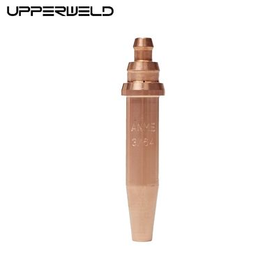 Nozzle de coupe à gaz argenté 3/64 pour le pistolet de soudage à la torche de style américain