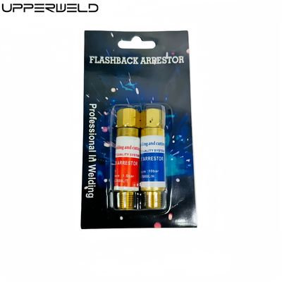 Arrestateur flashback d'oxygène et d'acétylène avancé pour les accessoires de soudage à fort débit