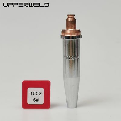 Support ODM Conseils de coupe d'acétylène 1502 Buse de coupe Taille 6 pour torche à main et machine