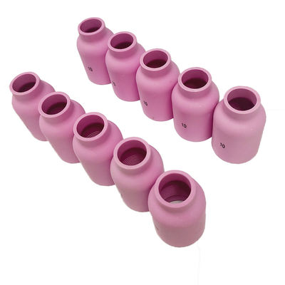 TIG Lentille à gaz Buse en aluminium Buse en tasse en céramique pour SR WP 17 18 26 9 20 Torche de soudage