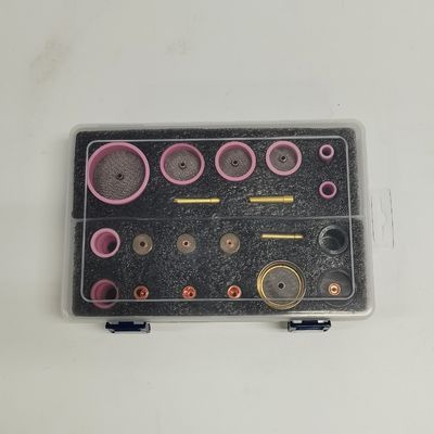 14pc Kit d'accessoires de soudage TIG pour le monde supérieur WP9 WP 17 18 26 Meilleure visibilité du soudage