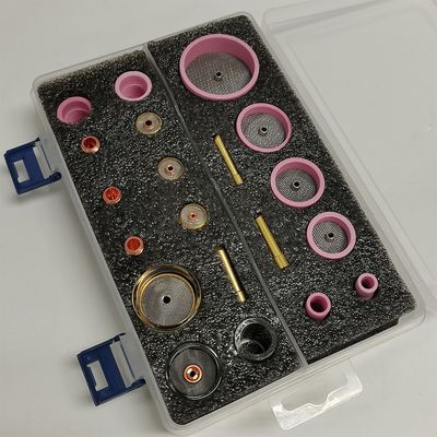 14pc Kit d'accessoires de soudage TIG pour le monde supérieur WP9 WP 17 18 26 Meilleure visibilité du soudage