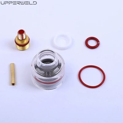 Les consommables pour tasses TIG durables WP17 18 26 TIG Grand kit de buse transparente au champagne avec corps de collet