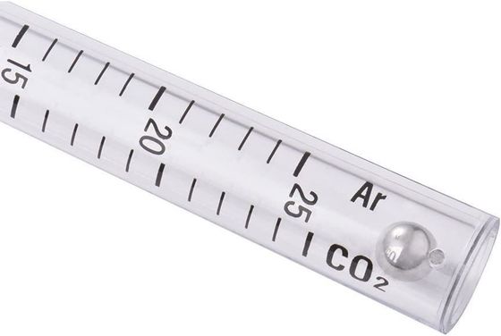 Testeur précis et durable de l'échelle de débit de gaz d'argon CO2 pour la plage de soudage TIG MIG 0-25L/min