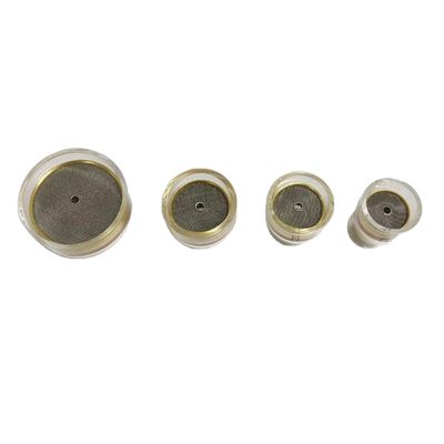 TIG accessoires Champagne Douille transparente avec paquet d'écran pour des résultats de soudage précis