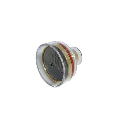 TIG accessoires Champagne Douille transparente avec paquet d'écran pour des résultats de soudage précis