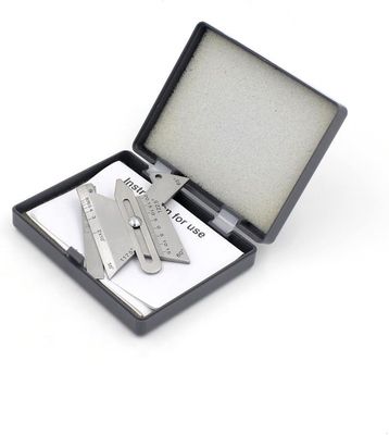 Émetteur de soudage en acier inoxydable à double glissement HJC30 en argent pour soudage multifonctionnel